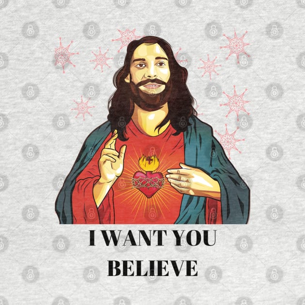 jesus, i want you believe by crackstudiodsgn